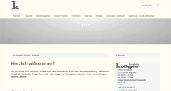 Desktop Screenshot of bestattungen-kroeger.de